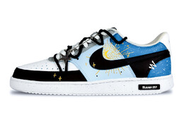 Кроссовки Nike Court Vision 1 Skateboarding Shoes Men Low-top Blue/black, черный dh2987-101(team257-男款星空) | black