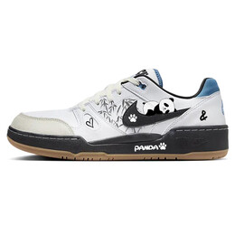 Кроссовки Nike Full Force Skateboarding Shoes Men Low-top Black/blue/white, белый hj7262-100(team56-熊猫) | white
