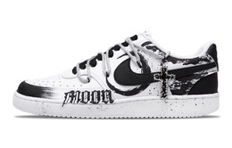 Кроссовки Nike Court Vision 1 Skateboard Shoes Men Low-Top Black White dh2987-101(team348-月光骑士) | black