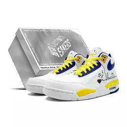 Баскетбольные кроссовки Flight Legacy Vintage для мужчин, среднего размера, желтые Nike bq4212-102(team113-乐曲音符s-box)