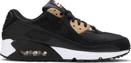 Кроссовки Nike Air Max 90 'Black Metallic Gold', черный dm7557 001 | black