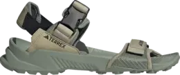 Adidas Кроссовки Terrex Hydroterra Sandal 'Silver Green Savanna', зеленый id4270 | green