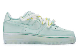 Кроссовки Nike Air Force 1 Skateboarding Shoes Men Low-top Blue/yellow/pink, зеленый/синий/желтый/розовый cw2288-111(team80-男款青提软糖s-box） | green blue yellow pink