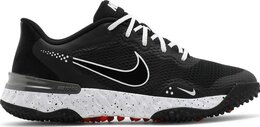 Кроссовки Nike Alpha Huarache Elite 3 Turf 'Black White', черный ck0748 010 | black