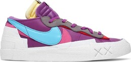 Кроссовки Nike KAWS x sacai x Blazer Low 'Purple Dusk', фиолетовый dm7901 500 | purple