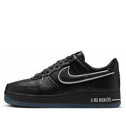 Кроссовки x a ma maniere air force 1 low 'black white' Nike, черный hf4084-001 | black/white