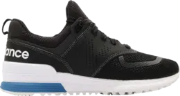 Кроссовки New Balance 574, черный/белый ms574pcbd | black