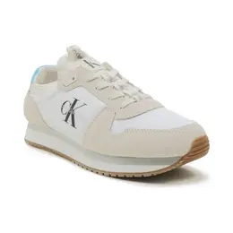 Кроссовки с добавлением кожи Calvin Klein, бежевый cj242m000051b520040 | beige