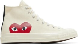 Кеды Converse Comme des Garçons x Chuck Taylor All Star Hi Milk, белый 150205c | white