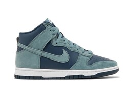 Кроссовки Nike Dunk High, бирюзовый dq7679 400 | teal