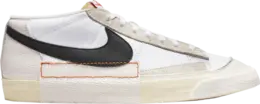 Nike Кроссовки Blazer Low Pro Club 'White Black', белый fj3694 100 | white