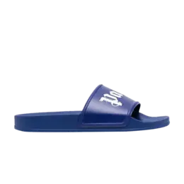 Кроссовки Palm Angels Pool Slider Blue, синий pmic001s22pla001 4501 | blue
