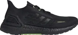Кроссовки Adidas UltraBoost Summer.Rdy 'Black Signal Green', черный eg0750 | black