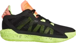 Кроссовки Adidas Dame 6 'Signal Green', черный eh2070 | black