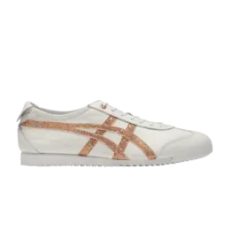 Кроссовки Onitsuka Tiger Mexico 66 SD White Rose Gold Glitter, белый 1183c345 101