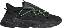 Кроссовки Adidas Ozweego 'Black Solar Green', черный fz1955 | black