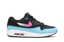 Кроссовки Nike Air Max 1 'Jewel Swoosh - Black Blue Furry', черный ci2450 001 | black