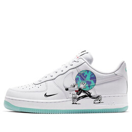 Кроссовки x steven harrington air force 1 low flyleather qs Nike, белый ci5545-100 | white/black/hyper crimson