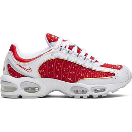 Кроссовки Nike Supreme x Air Max Tailwind 4, красный/белый at3854-100
