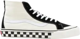 Кеды Vans Sk8-Hi 138 Decon SF Checkers, белый vn0a3mv1r34 | white
