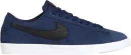 Кроссовки Nike Zoom Blazer Low Pro GT ISO SB 'Orange Label - Midnight Navy', синий cw7462 400 | blue