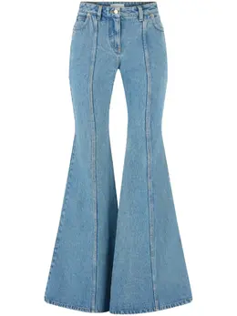 Nina Ricci: Расклешённые джинсы 