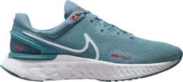 Кроссовки Nike React Miler 3 'Cerulean', зеленый dd0490 402 | green