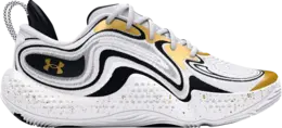Under Armour Кроссовки Spawn 6 'White Metallic Gold', белый 3027263 100 | white