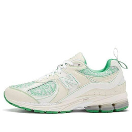 Кеды ganni x 2002r New Balance, бежевый m2002rgc | light cream/green