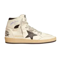 Кроссовки Golden Goose Sky Star High White Black, белый gmf00230 f002190 10283 | white black