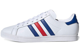 Кроссовки Adidas Coast Star Unisex, белый/синий/красный ee6198