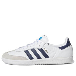 Кроссовки samba adv Adidas, белый gw3158 | white/blue