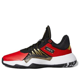 Кроссовки don выпуск #1 gca Adidas, красный ef9966 | red/black