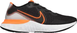 Кроссовки Nike Renew Run 'Total Orange', черный ck6357 001 | black