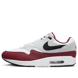 Кроссовки air max 1 Nike, серый fd9082-106 | grey/white/burgundy/black