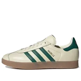 Кроссовки газель Adidas, белый ig6435 | cream white/collegiate green/gum