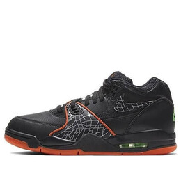 Кроссовки air flight 89 qs Nike, черный ct8478-001 | black/orng blz-grn strk-white