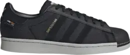 Кроссовки Adidas Superstar 'Black Gold Metallic', черный gz1601 | black