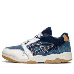 Кроссовки гель предохранитель Asics, синий 1203a587-400 | blue/white/navy/brown