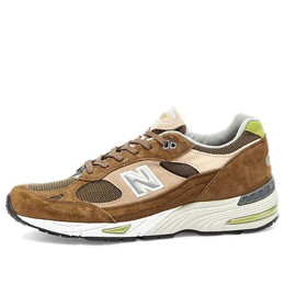 Кроссовки 991 сделано в Англии New Balance, коричневый m991olb | brown
