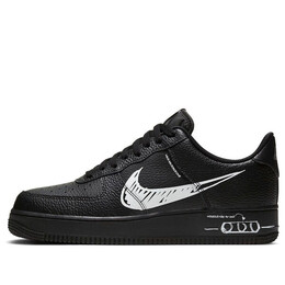 Кроссовки air force 1 низкие Nike, черный cw7581-001 | black