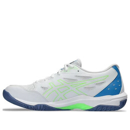 Кроссовки гелевые ракеты 11 Asics, белый 1071a091-102 | white/lime burst