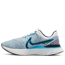 Кроссовки react infinity run flyknit 3 Nike, синий dh5392-102 | blue/black