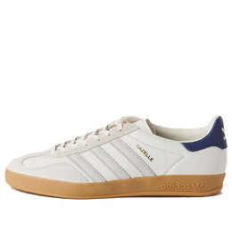 Кроссовки x beauty&youth gazelle для помещений Adidas, белый ih8547 | white/brown