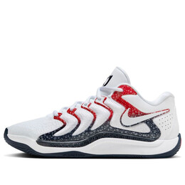 Кроссовки кд 17 эп Nike, белый fj9488-101 | white/university red/obsidian