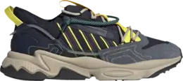 Кроссовки Adidas Ozweego Zip 'Legend Ink Yellow', синий h67663 | blue