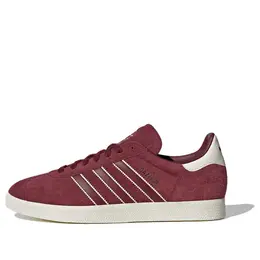 Кроссовки газель Adidas, красный id3724 | shadow red/cream white/gold metallic