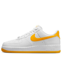 Кроссовки air force 1 низкие Nike, белый fj4146-105 | white/university gold/white