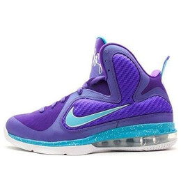 Кроссовки леброн 9 Nike, фиолетовый 469764-500 | pure purple/greenblue/white