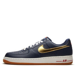 Кроссовки Air Force 1 Nike, синий 488298-406 | blue/gold